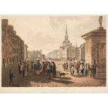 * Turner (Charles). Castle Street, Aberdeen, circa 1815