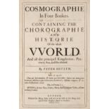 Heylyn (Peter). Cosmographie ... Containing the Chorographie and Historie of the Whole World, 1669