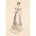 * Fashion. A mixed collection of approximately 350 prints, mostly early 19th century