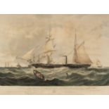 * Papprill (H.). Her Majesty's Steam Frigate Cyclops off Spithead..., 1840