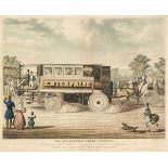 * Hunt (Charles). The "Enterprise" Steam Omnibus, London: Ackermann & Co., June 1833