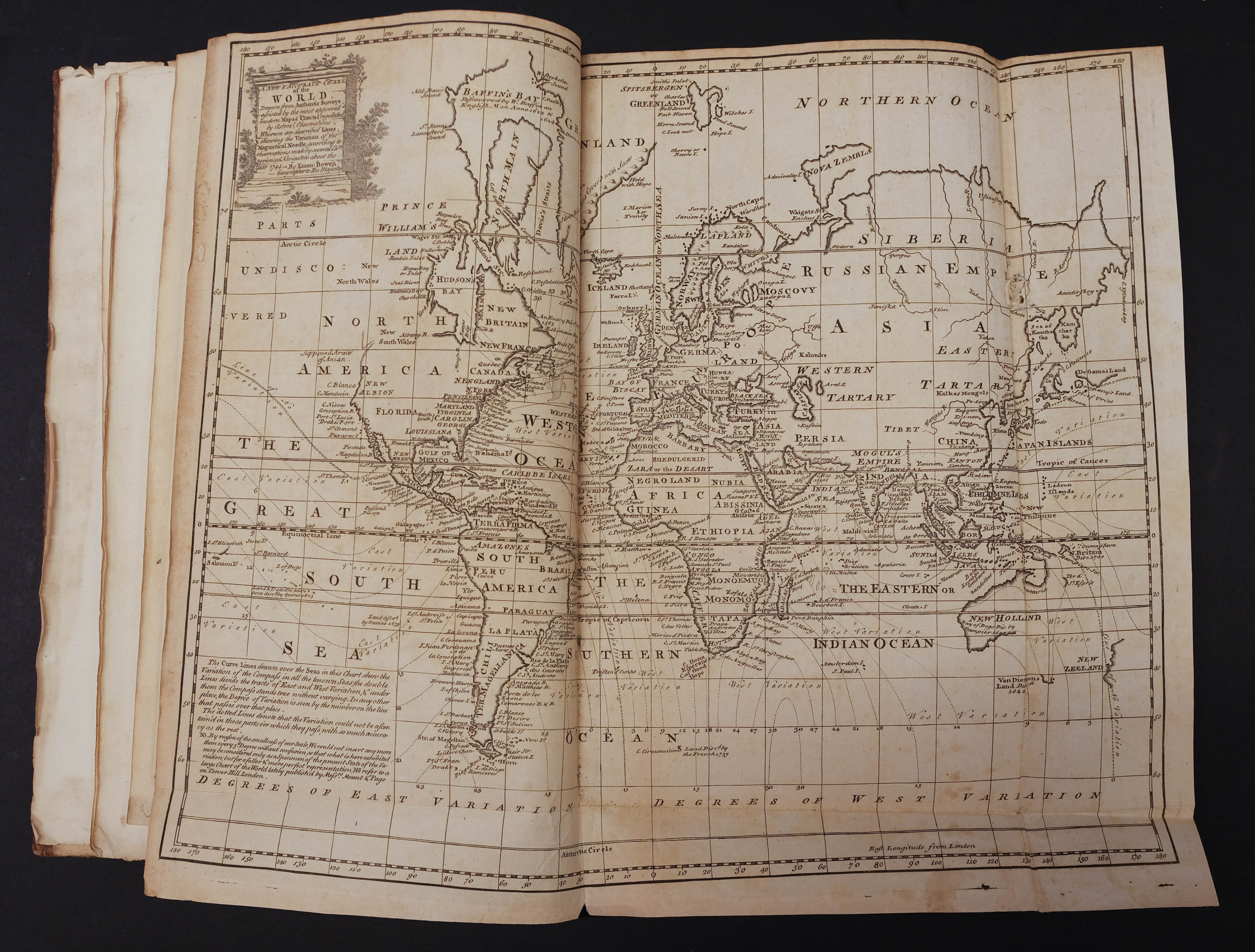 Bowen (Emanuel). The Maps and Charts to the Modern Part of the Universal History, 1766 - Image 5 of 13