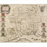 * Hampshire. Blaeu (J.), Hantonia sive Southantonensis comitatus vulgo Hant-shire, circa 1645