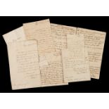 * Peninsular War. Group of autograph letters signed, 1810-12