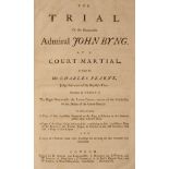 Fearne (Charles). The Trial of the Honourable Admiral John Bing, 1757
