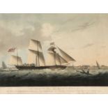 * Fielding (Theodore). Enterprize Steam Vessel passing through Madras Roads, 1825