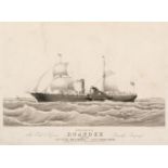 * Parsons (Charles). Steamer Roanoke. New York & Virginia Steamship Company, c.1870