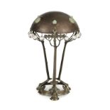 * Table Lamp. A Continental Art Nouveau table lamp c.1890