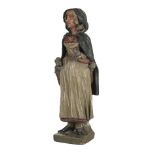 * Lancashire Witch. A large terracotta figure c.1890