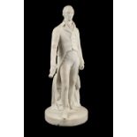 * Pitt (William, the Younger, 1759-1806). A marble statue