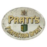 * Pratts. A Pratt's Perfection Spirit advertising mirror