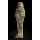 * Ancient Egypt. 26th Dynasty, Shabti of Psamtek-Meri-Ptah, c.500 B.C