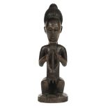 * Ivory Coast. A Baule wooden figure