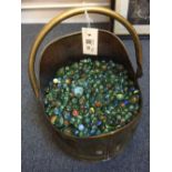 * Marbles. An extensive collection of 20th century glass marbles