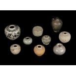 * Chinese Pots. A collection of archaic Chinese miniature pots