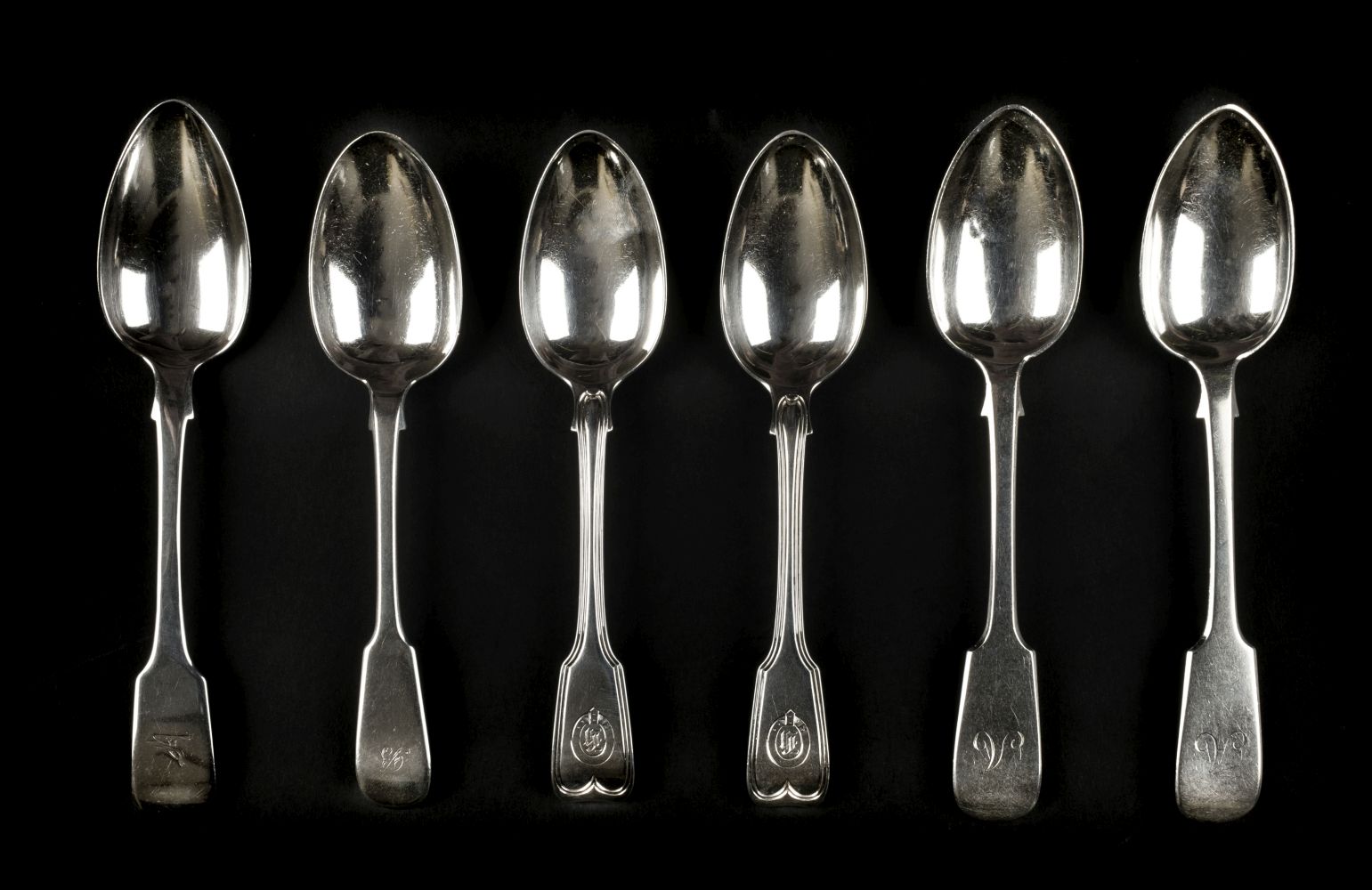 * Forks. A collection of table and dessert forks