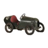 * Pedal Car. A 1930s child's Miller racing pedal car