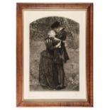 * Millais (Sir John Everett, 1829-1896, after). A Huguenot on St. Bartholomew's Day, 1857