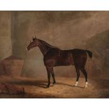 * Loder (James, of Bath, 1784-1854, attributed to). A bay hunter in a stable