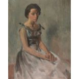 * Fleetwood-Walker (Bernard, 1892-93-1965). Portrait of Elizabeth Anne Nassim, 1950s