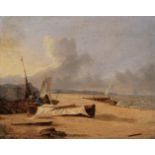 * English School. A pair of marine landscapes, circa 1830s/40s