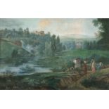 * French School. Arcadian landscape, 1824