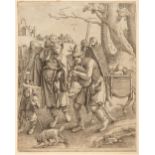 * Leyden (Lucas van, 1494-1533). The Beggars (Eulenspiegel), 1520 [or later]