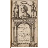 Cicero (Marcus Tullius). The Familar Epistles, 1st complete edition in English, 1620