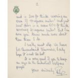 * Philip (Prince, 1921-), Duke of Edinburgh. Autograph Letter Signed, ‘Philip’, 8 March [1954]