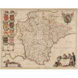 * Devon. Blaeu (Johannes), Devonia vulgo Devon-shire, Amsterdam, circa 1645