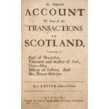 Glencoe massacre. An Impartial Account of the Transactions in Scotland, 1649, & 7 others