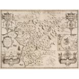 Merionethshire. Speed (John), Merionethshire Described, George Humble, circa 1646