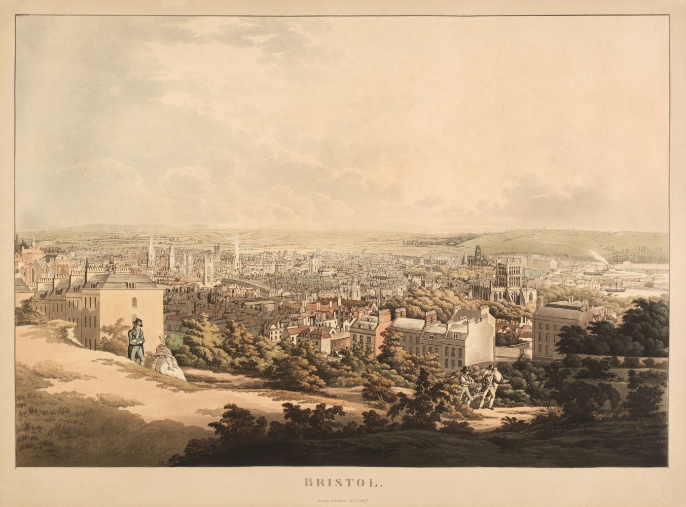 * Bristol. Anstie (Samuel, attrib.), Bristol, Oct. 1st., 1817