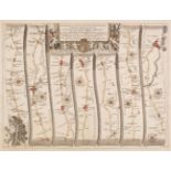 Ogilby (John). The Road from London to Buckingham..., circa 1675