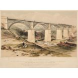 * Richardson (Thomas Miles). The Ouse Burn Viaduct, circa 1830