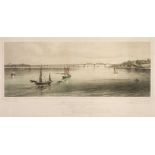 * Severn Bridge. The Severn Bridge as it will appear from Gatcomb, circa 1850s