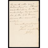 * Grey (Earl, 1764-1845), Autograph Letter Signed, ‘Grey’, Downing Street, 25 June 1832