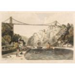 * Bristol. Newman & Co., lithographers, Clifton Suspension Bridge..., circa 1865