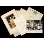 * Watchorn (Robert, 1859-1944). Archive of letters, photographs, press cuttings etc