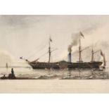 * Hullmandel (Charles). The British Queen, Steamer. The Longest Ship in the World, 1839