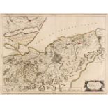 Scotland. Blaeu (Johannes & Pont Timothy), Four regional maps, circa 1654