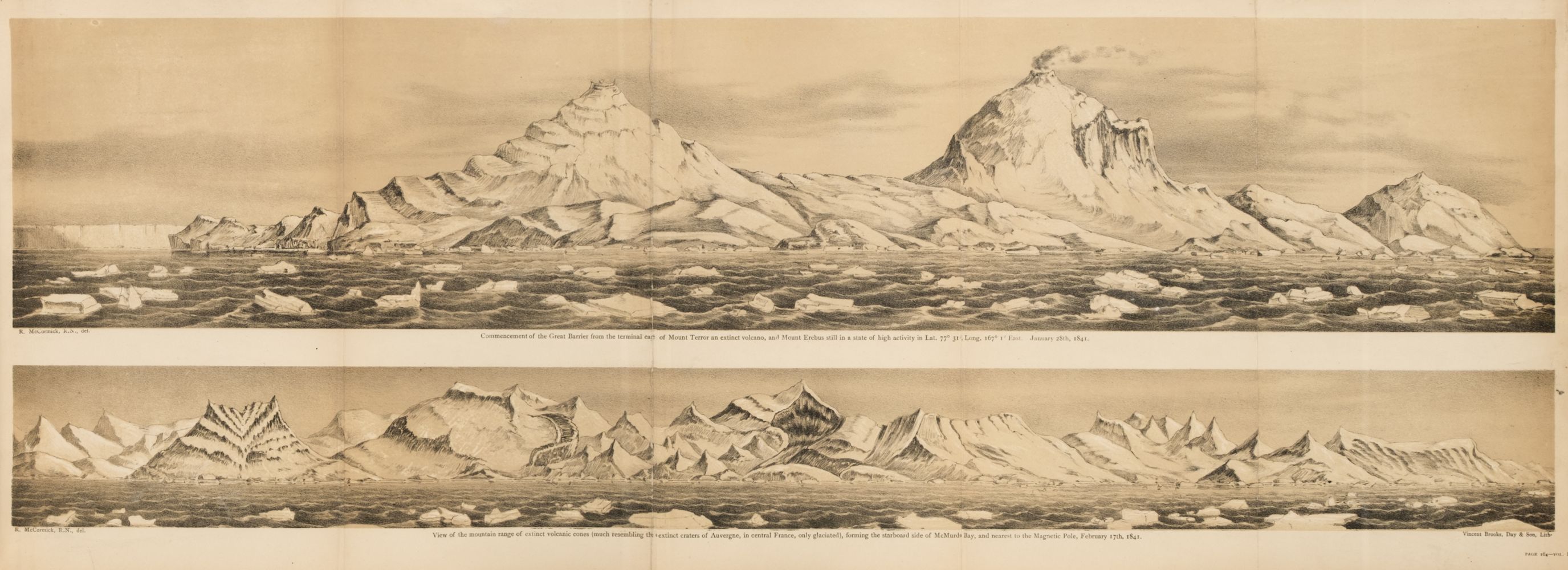 McCormick (Robert). Voyages of Discovery in the Arctic and Antarctic, 1st edition, 1884, & 19