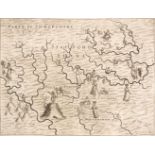 Staffordshire. Drayton (Michael), Allegorical map of Staffordshire..., 1613 or later
