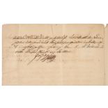 * Joseph II (1741-1790). Document Signed, ‘Joseph’, as Emperor, Vienna, 31 July 1766