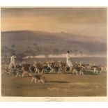 * Munnings (Sir Alfred). Belvoir Hounds Exercising in the Park, 1956