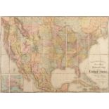 United States. Rand, McNally & Co's New Official Railroad map of the United States,1900