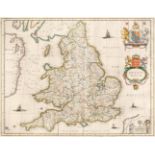 England & Wales. Blaeu (J.), Anglia Regnum, circa 1648