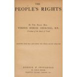 Churchill (Winston Spencer). The People's Rights, 1st edition, 2nd issue, 1910