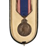 * Royal Victorian Medal, E.VII.R., bronze
