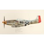 * Valo (John C., circa 1963-). 357th Fighter Group North American P-51D-10 Mustang, signed